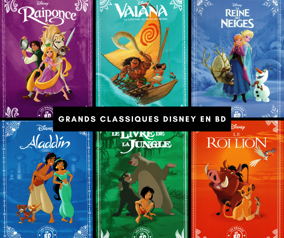 Grands classiques Disney en BD