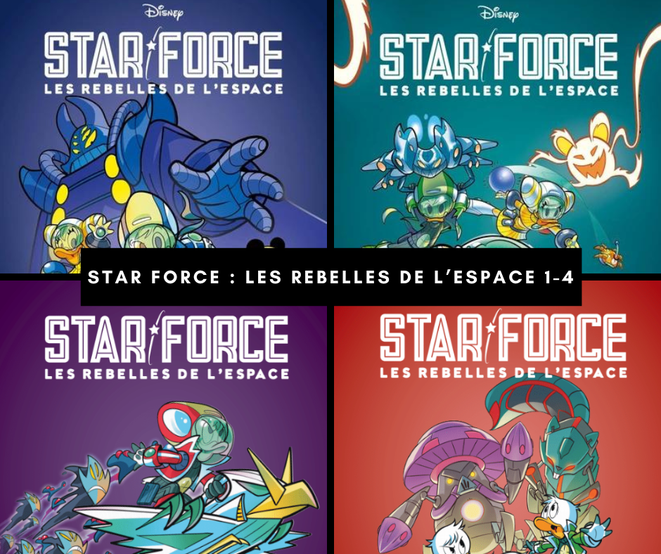 Star Force : Les rebelles de l’espace tomes 1 à 4