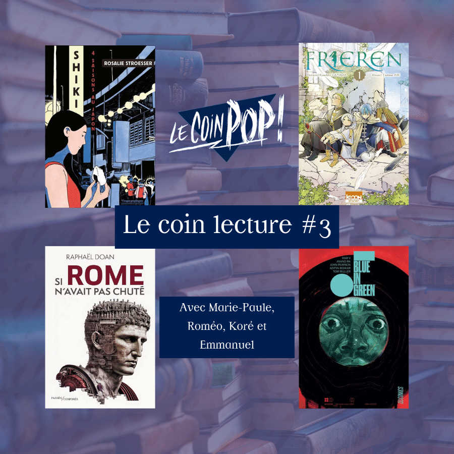 Podcast Le coin lecture #3